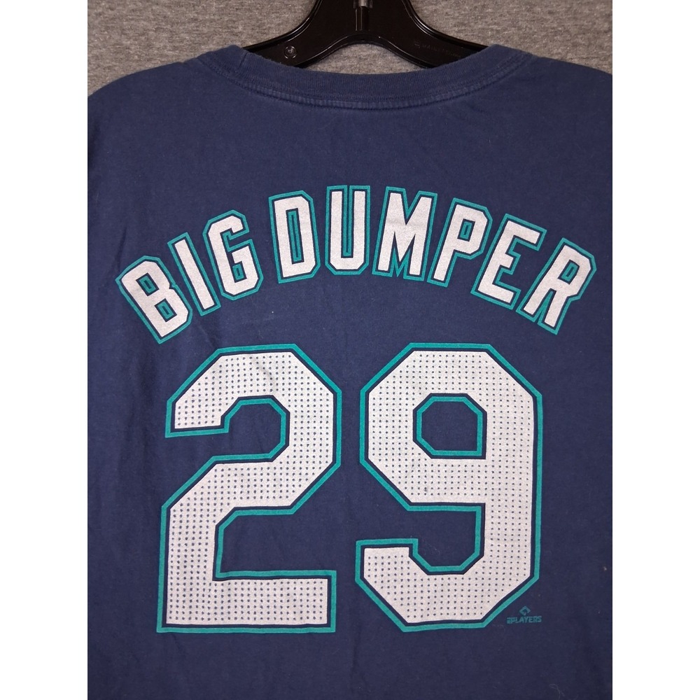 Seattle Mariners X Nike Adult Shirt‎ XL Blue Baseball Big Dumper Cal Raleigh - Picture 8 of 8